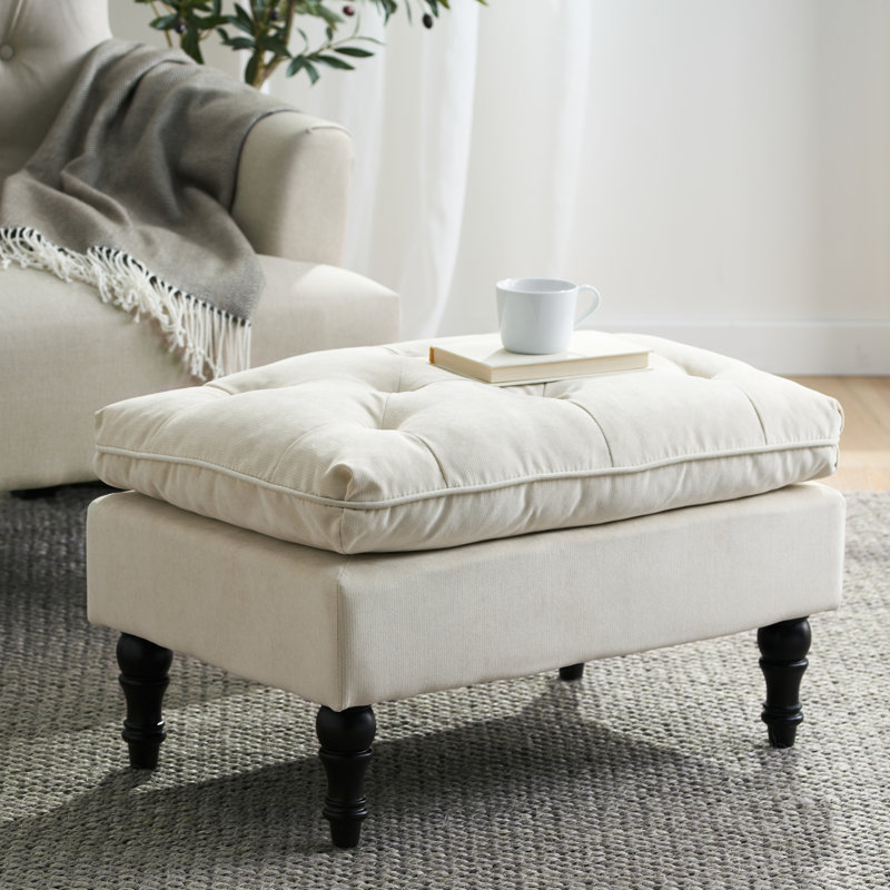 28 po avec plateau-coussin Heavenly - capitonnage à boutons captivant Blissful