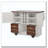 54" Farmhouse Kitchen Island With Drop Leaf, Power Outlet, Kitchen Storage Cart With 2 Doors, 2 Drawers, Rolling Kitchen Island On 4 Large Wheels With Spice Rack For Kitchen, Dining Room-1784894129