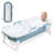 51" Portable Bathtub For Adults – Large Foldable Ice Bath Tub For Cold Plunge & Hot Spa, Freestanding Soaking Tub