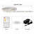 16.4ft Tunable White Led Tape Light Kit With Remote,