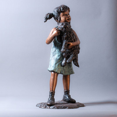 Tremonton Cat Metal Garden Statue
