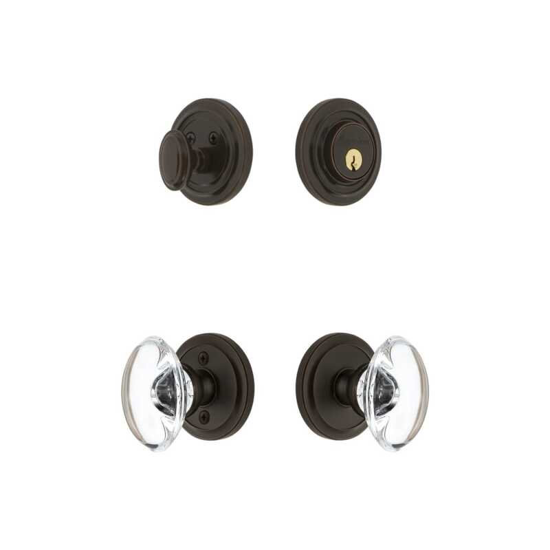 Ensemble de rosette Grandeur Circulaire, 2.75", Timeless Bronze