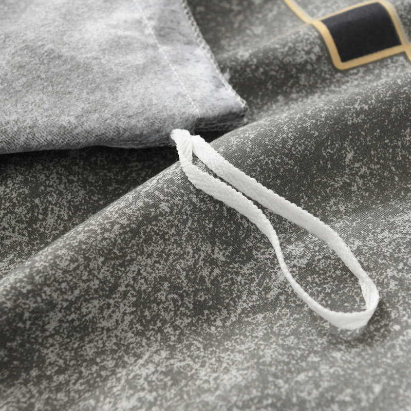 Capela Jersey Knit Geometric Shapes Duvet Cover