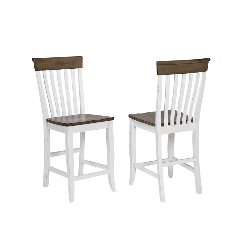 Tabouret de bar en bois massif