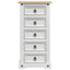 53cm W Solid Wood Bedside Table