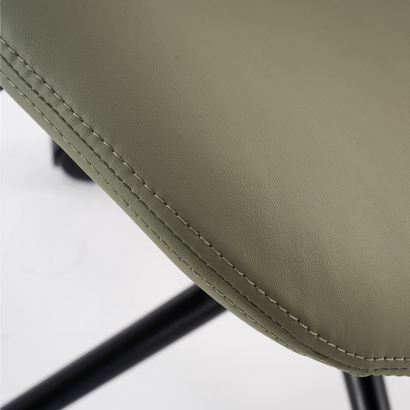 Chaise de bureau Alleyna, Vert olive