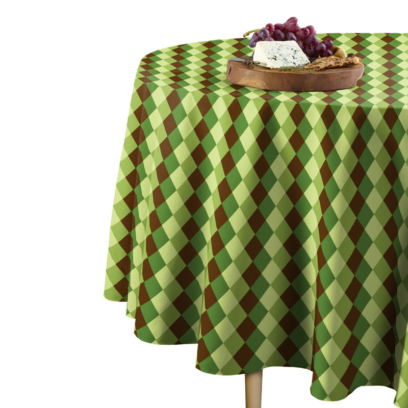 Khalil Round Tablecloth, 60" x 60"