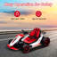 Kart électrique pour enfants 24V avec siège réglable et deux moteurs DEL pour enfants de 6 à 12 ans-117437316
