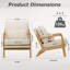 Upholstered Accent Chair-1698200191