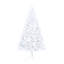 Arbre de Noël artificiel semi-illuminé avec ensemble de décoration de fête-1224851528