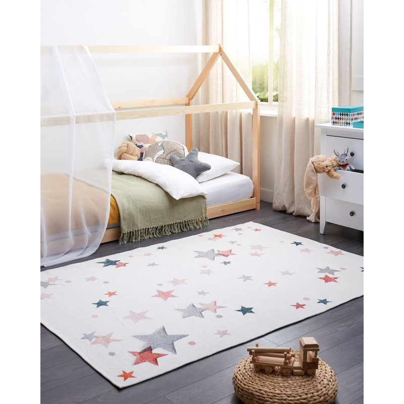 Natalia Starburst Cotton Hand Tufted 140cm X 200cm Area Rug