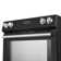 Espresso Donatello 30" Induction Range Slide-in, 4 Elements, 5.0 cu. ft. True Convection Oven