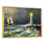 Phare sur la plage - art nautique et côtier sur toile-2115143873-2115143881