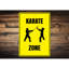 Plaque de karaté en aluminium-58196435