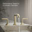 Occasion Sink with Straight Design Single Hole Bathroom Faucet with Drain Assembly-1307646845