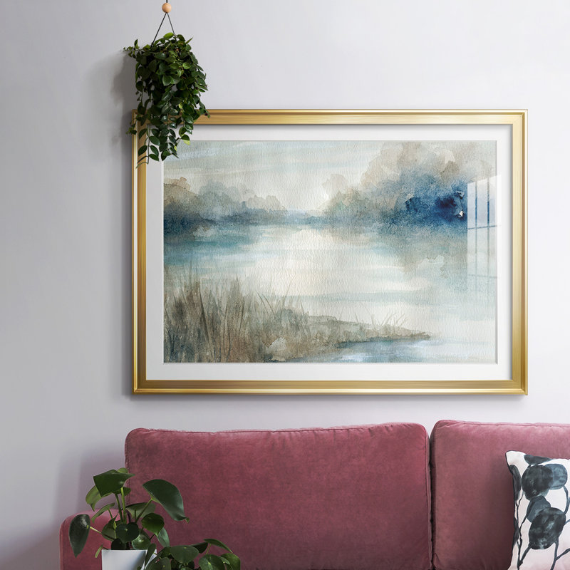 Still Still Waters, Or, H 30 po x l 44 po x P 1,5 po