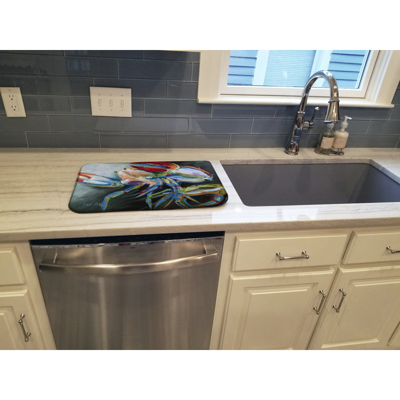 Tapis de séchage crabe