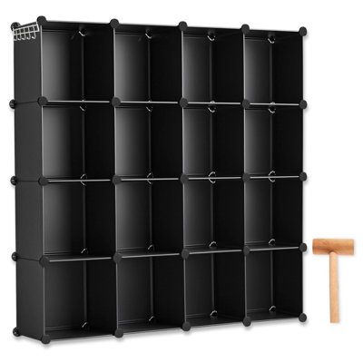 16-SECTION ORGANIZER W/HOOKS