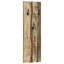 Legaspi Solid Wood Wall 3 - Hook Wall Mounted Coat Rack