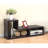 Versatile L-Shaped Geometric TV Stand With Extendable Functionality For Media Storage