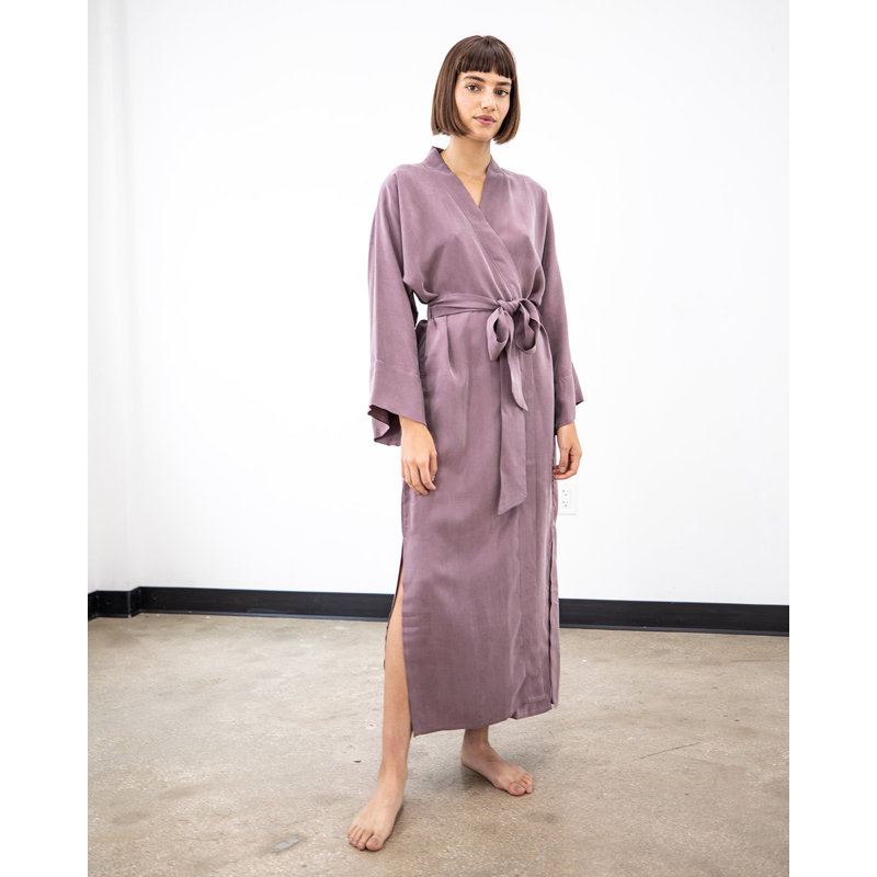 Bonneauville Silk Girl / Woman+ Mid-Calf Bathrobe