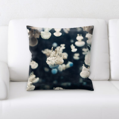 Alhambra Sea Jelly Throw Pillow