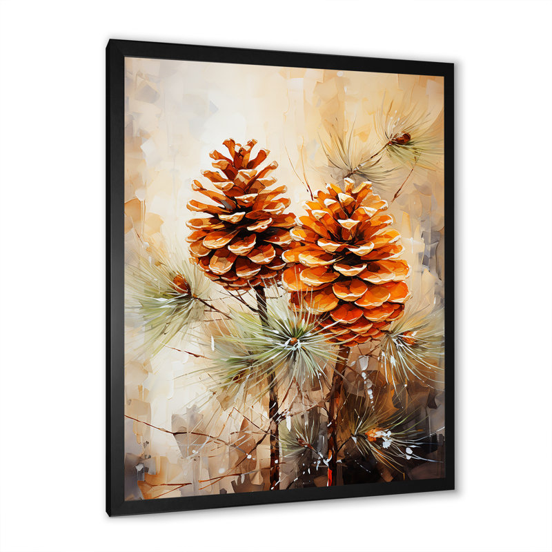 Épinette, pin, forêt, art mural, H 20 po x l 12 po x P 1 po, Cadre photo noir simple