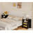 Nightstands With Charging Station - 2 Rattan Drawers, 3-tier Design, Usb/type-c Ports (set Of 2 Or Single)-455500501-455500330
