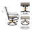 Square 2 - Person 21" Long Dining Set
