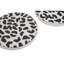 Hilda Stoneware Round 4 Piece Coaster Set