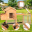 Cage à poules mobile avec roulettes-1505080247