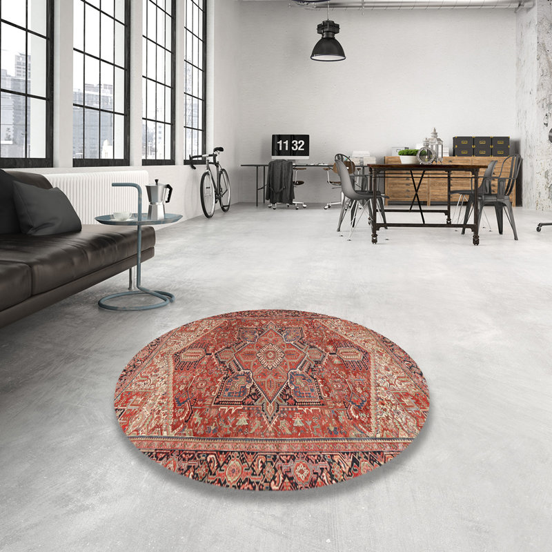Oriental Indoor Rug, Round 8'