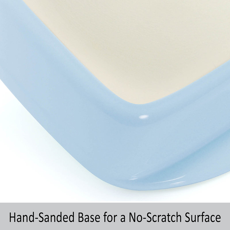 Stoneware Baker Set, Glacier Blue