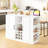 47.2" Kitchen Island with Drop Leaf & Power Outlet-126487175