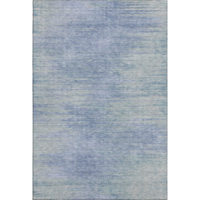 Premium Machine Washable Prisco Denim Rug