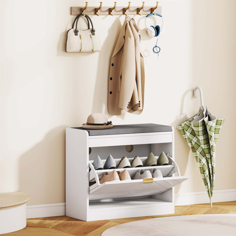 5 Pair Shoe Storage Bench