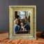 Cadre photo sophistiqué 3 pièces en or antique pour photos et tablettes de bureau 8 po x 10 po-131076526-131076528-131076530