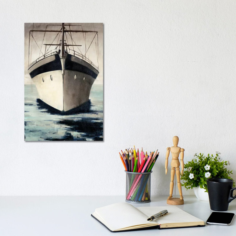Under Bow by Joseph Cates - Wrapped Canvas Painting, 20.32 cm H x 30.48 cm W