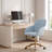 Adjustable Office Chair, Armchair, Swivel Chair With Metal Base-730896490-730896495