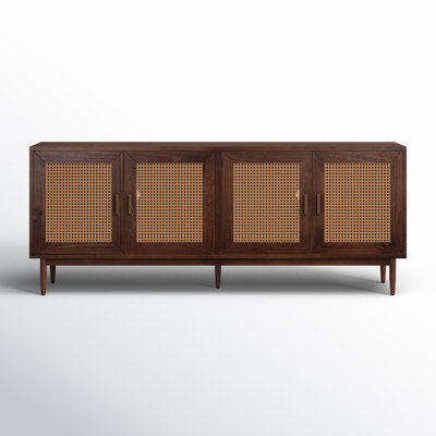 Genie Solid Wood 4 - Door Sideboard by Joss & Main