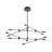 12 - Light Matte Black LED Pendant
