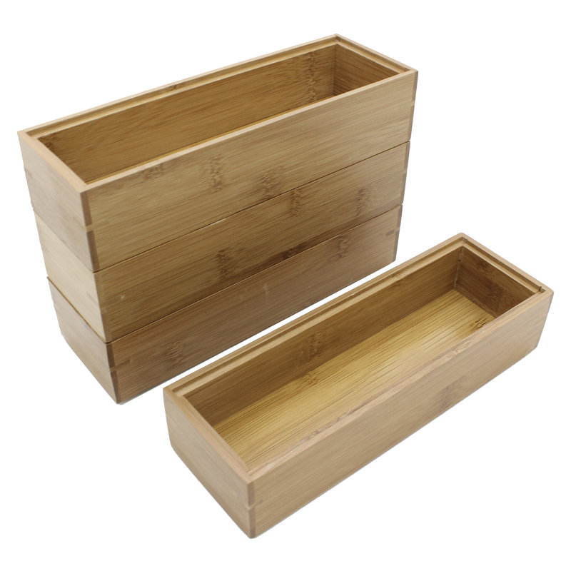 Panier en bois massif, H 2 po x l 9 po x P 3 po