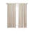 Nautica Robin Synthetic Solid Color Room Darkening Thermal Back Tab/Rod Pocket Single Curtain Panel-64819176-64819175