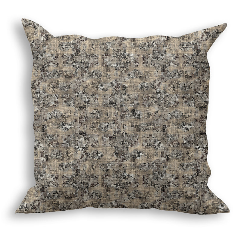 Spud Abstract Outdoor Reversible Throw Pillow, 16" x 16"
