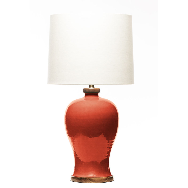 Dashiell Porcelain Table Lamp, Living Coral