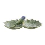Cineraria Earthenware Divided Serving Dish