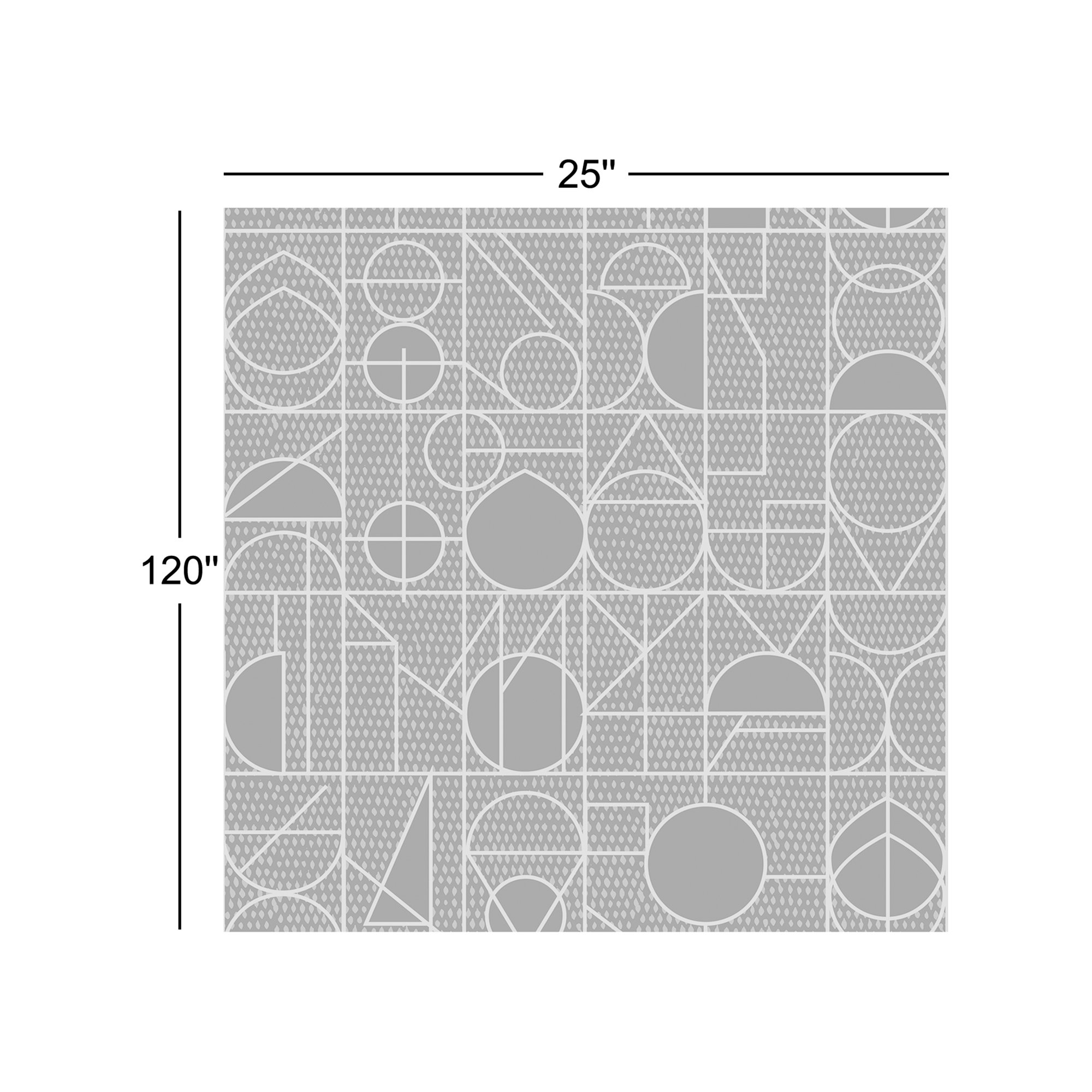 Geometric Peel & Stick Wallpaper Roll, Mocha