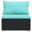Ebern Designs 12 Piece Garden Lounge Set With Cushions Poly Rattan-566307053-566307026