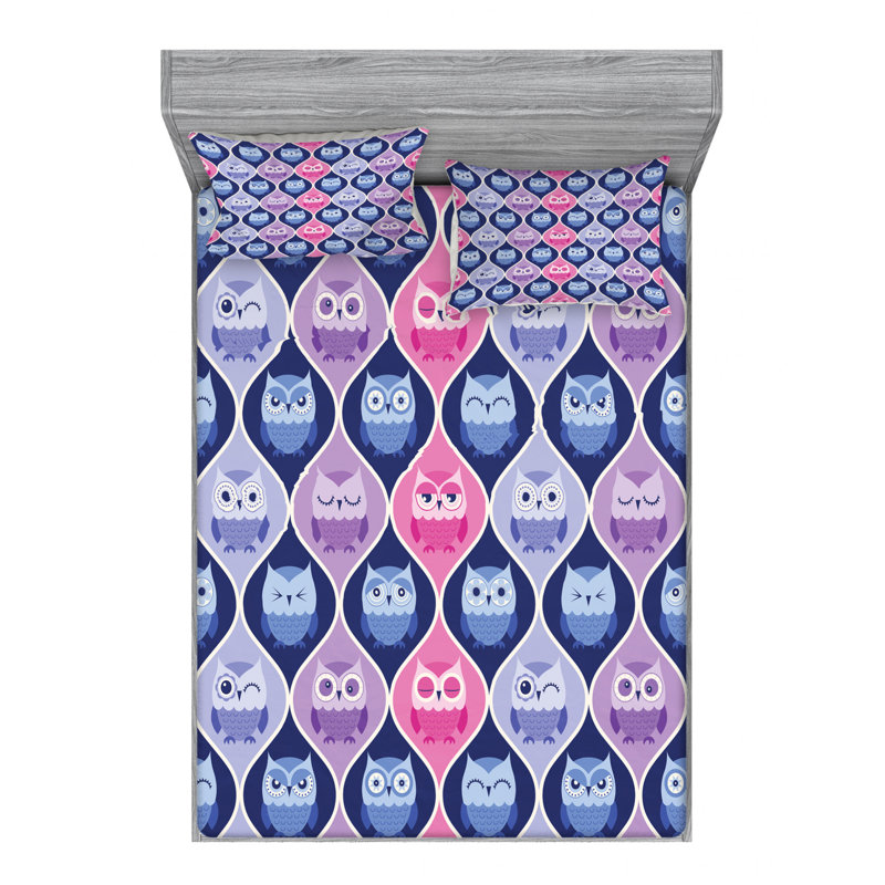 Microfiber Sheet Set, Full Sheet Set with Fitted Sheet