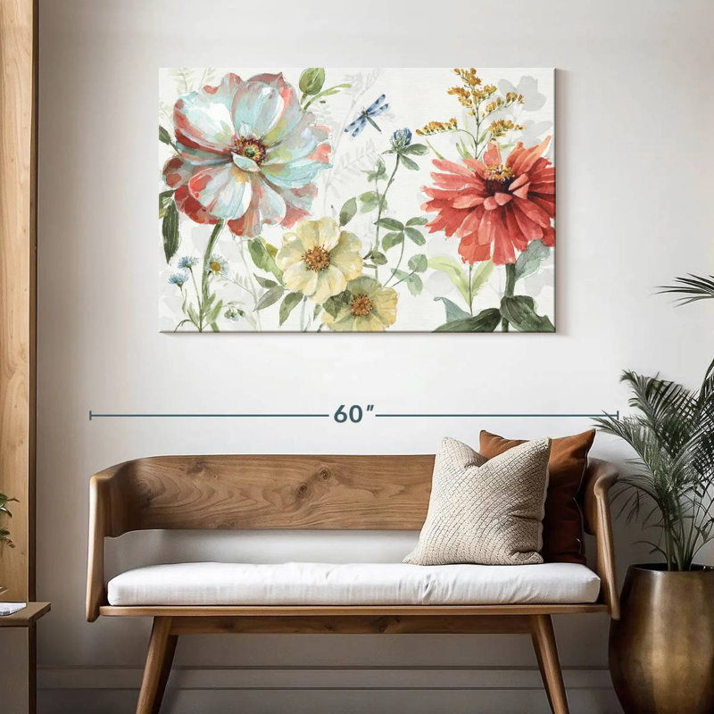 Harnek Spring Meadow II, 30" H x 45" W